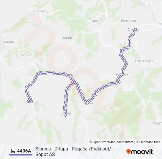 4406A  Line Map