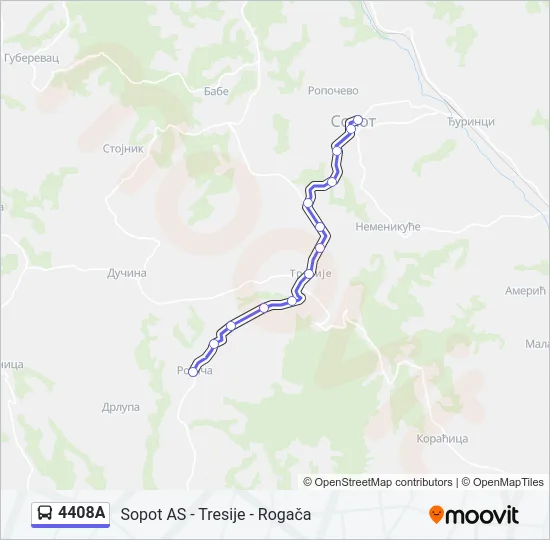 4408A  Line Map