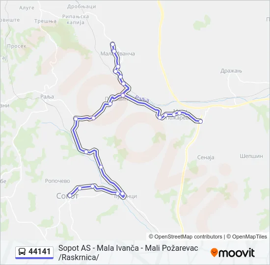 44141  Line Map