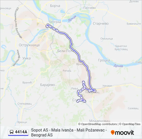 4414A  Line Map