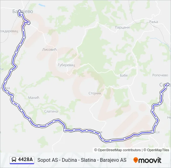4428A  Line Map