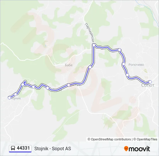 44331  Line Map