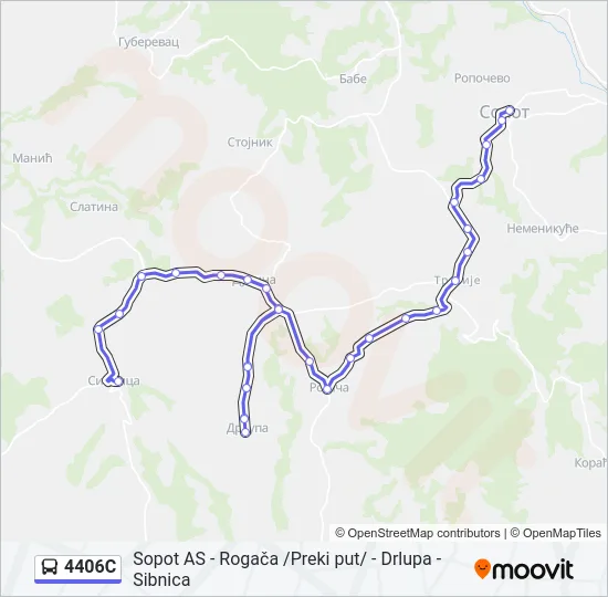 4406C  Line Map