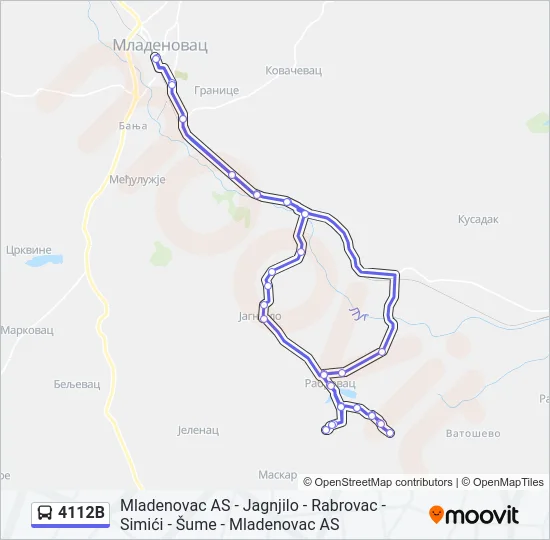 4112B  Line Map