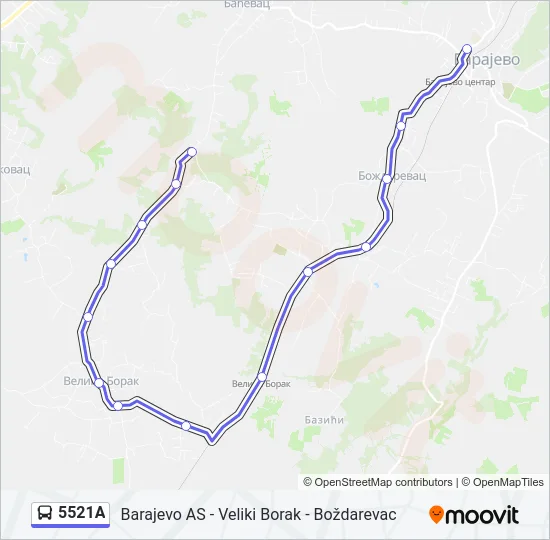 5521A  Line Map