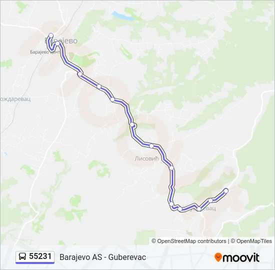 55231  Line Map