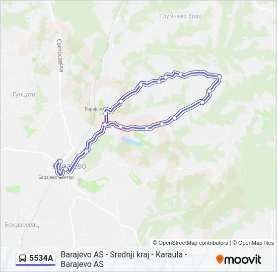 5534A  Line Map