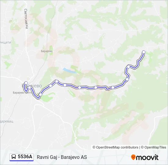 5536A  Line Map
