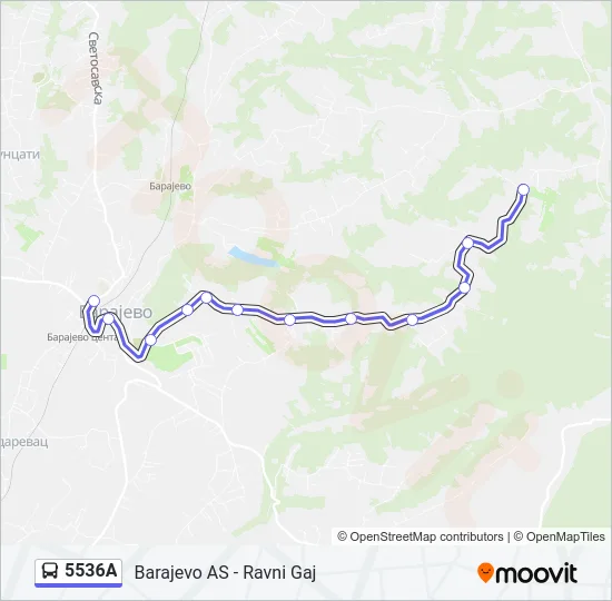 5536A  Line Map
