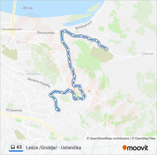 63  Line Map