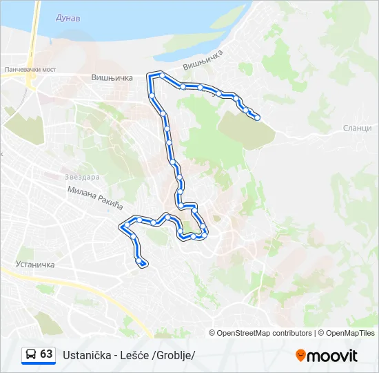 63  Line Map