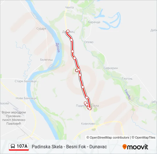107A  Line Map