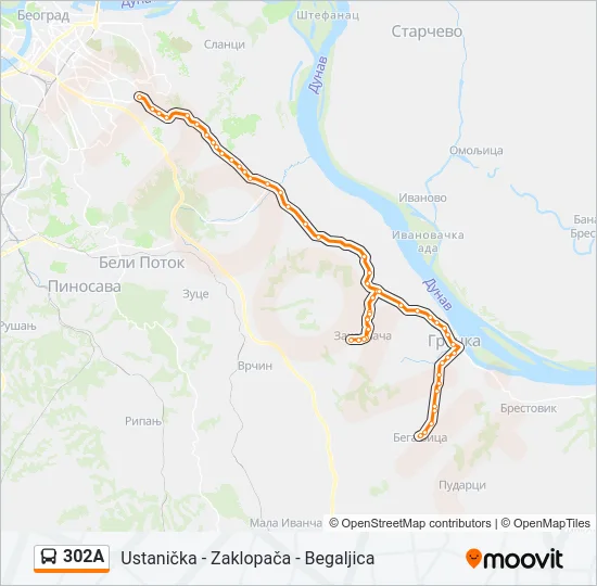 302A  Line Map