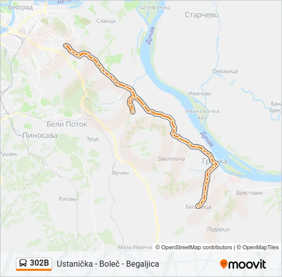 302B  Line Map