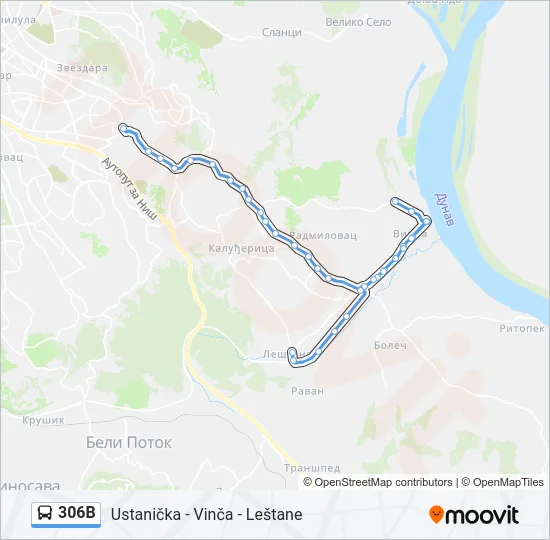 306B  Line Map