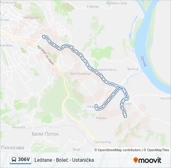 306V  Line Map
