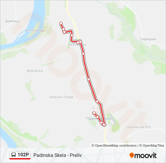 102P  Line Map