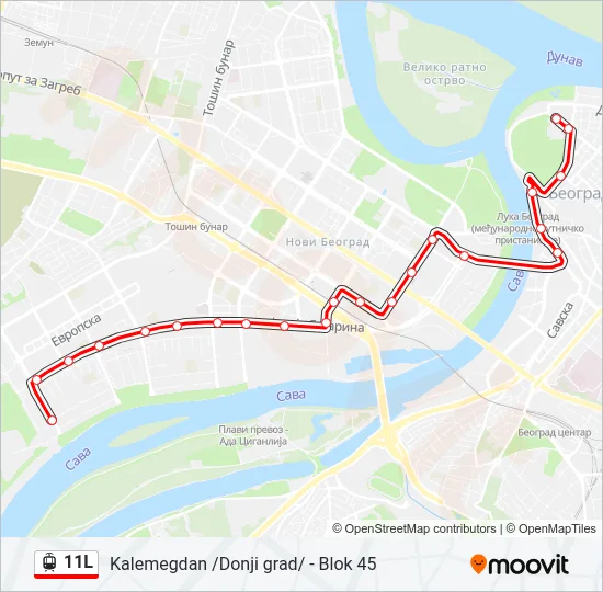 11L  Line Map