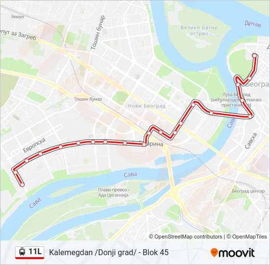 11L  Line Map