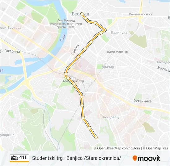 41L  Line Map