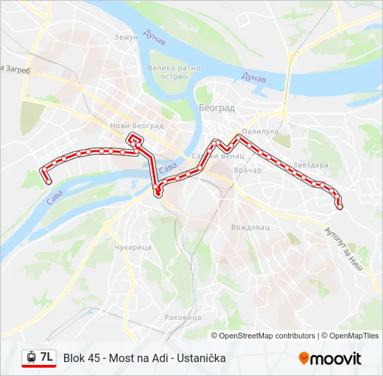 7L  Line Map