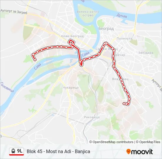 9L  Line Map