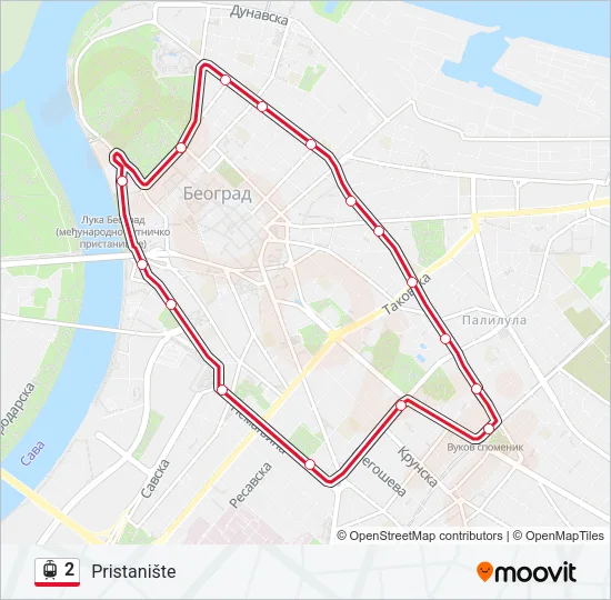 2 Light Rail Line Map