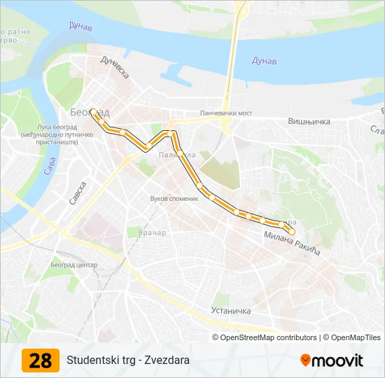 28  Line Map