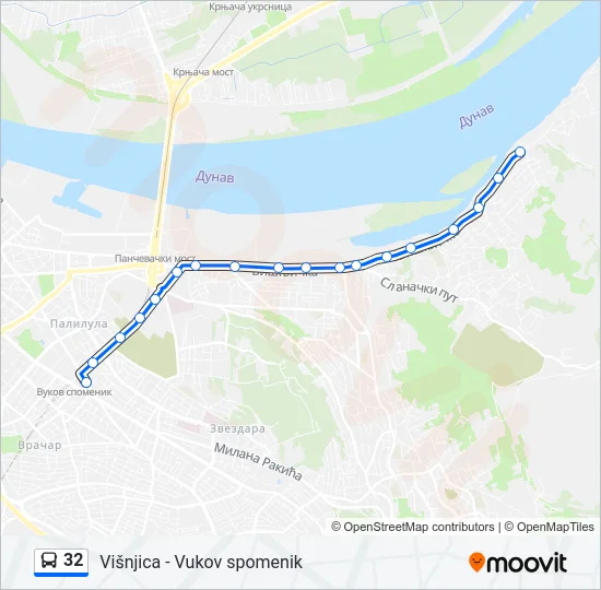 32  Line Map
