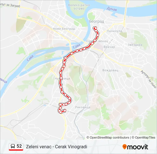 52  Line Map