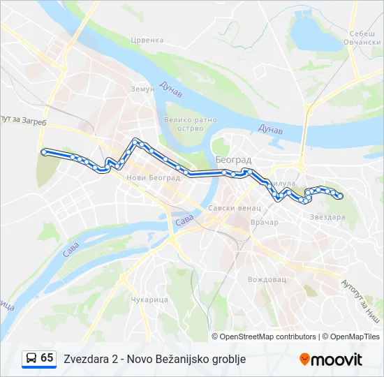 65  Line Map