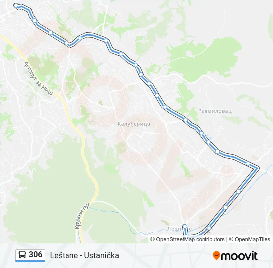 306  Line Map