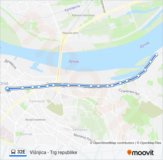 32E  Line Map