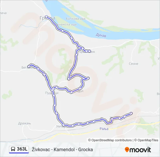 363L  Line Map