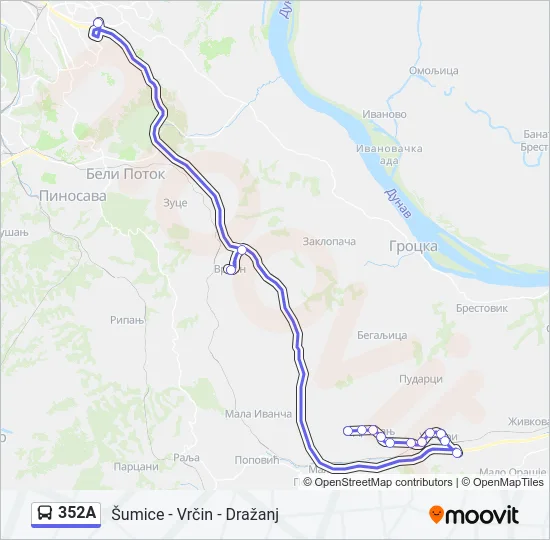 352A  Line Map