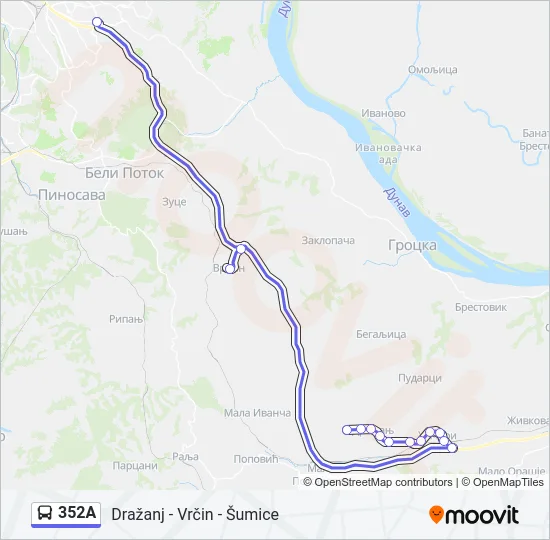 352A  Line Map