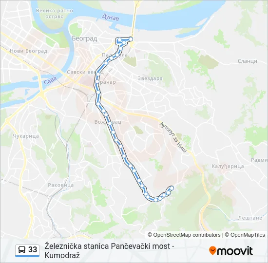33  Line Map