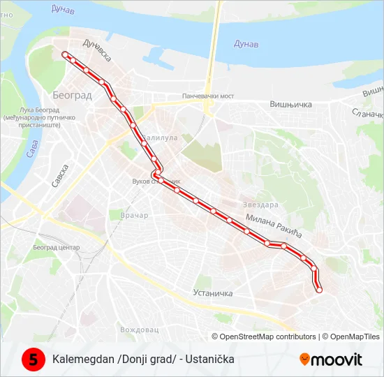 5  Line Map