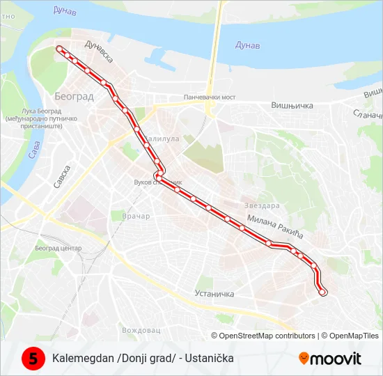 5  Line Map