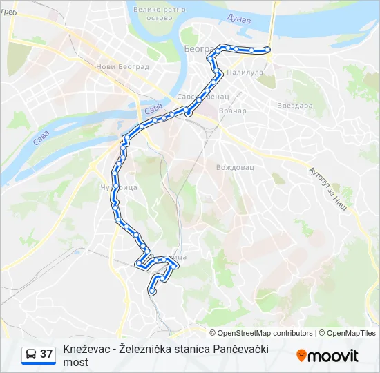 37  Line Map