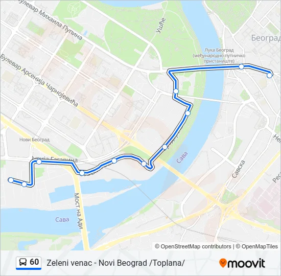 60  Line Map