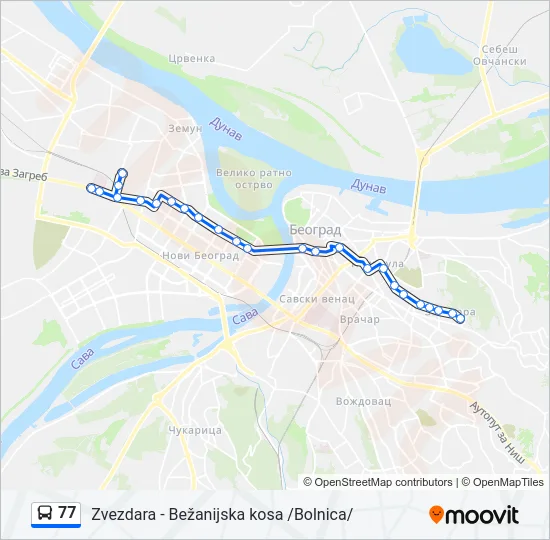 77  Line Map