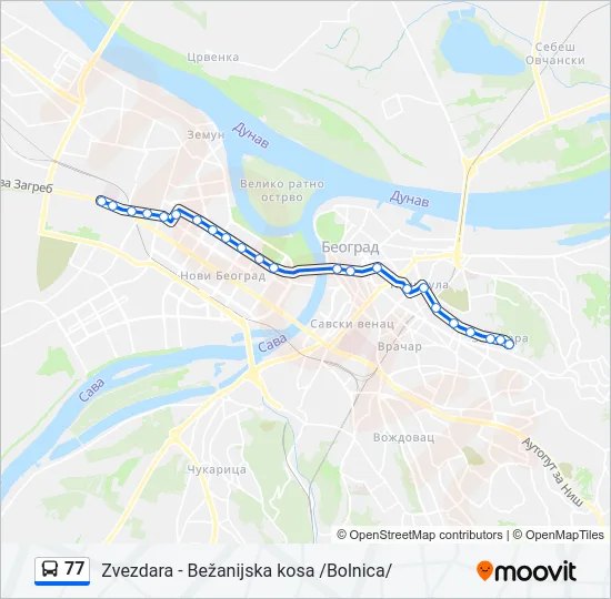77  Line Map