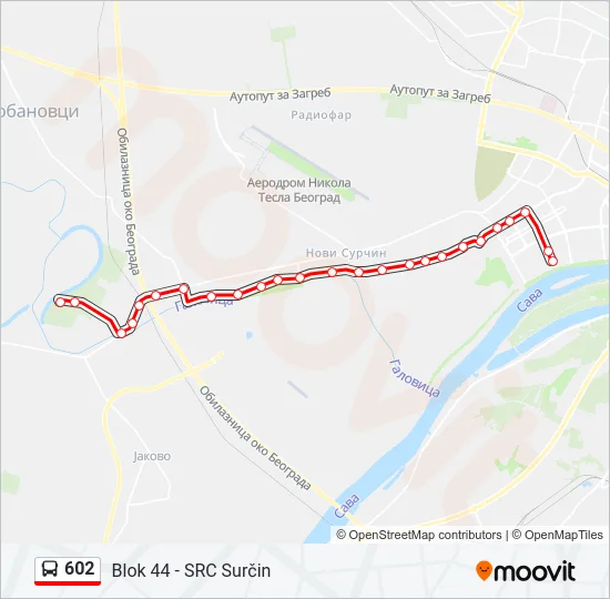 602  Line Map