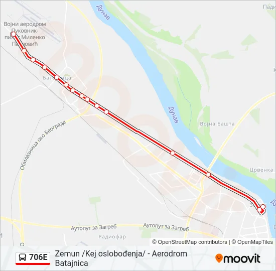 706E  Line Map