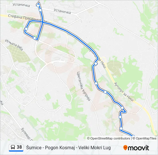 38  Line Map