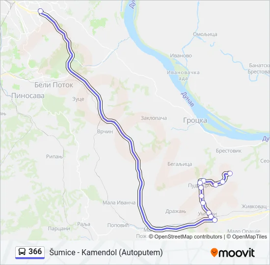 366  Line Map