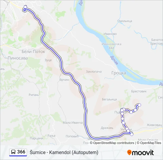 366  Line Map