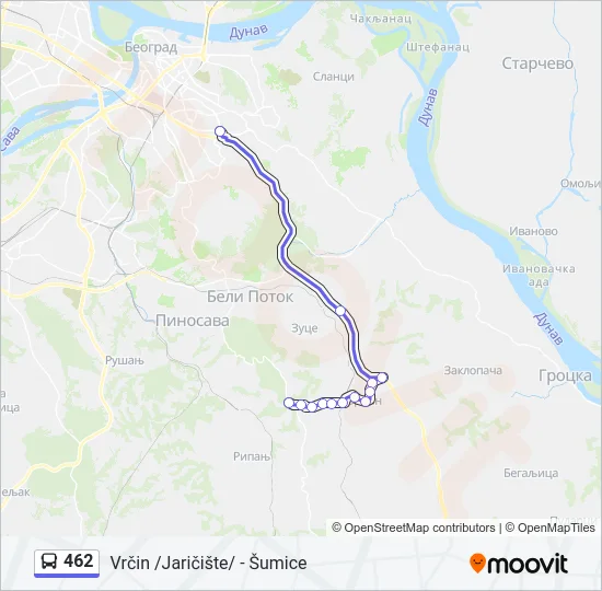 462  Line Map