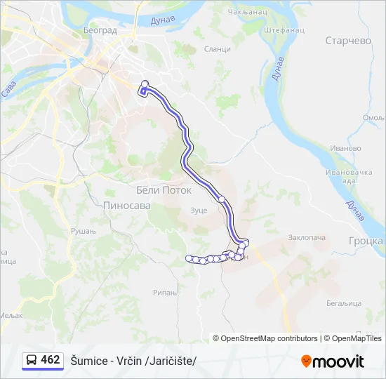 462  Line Map